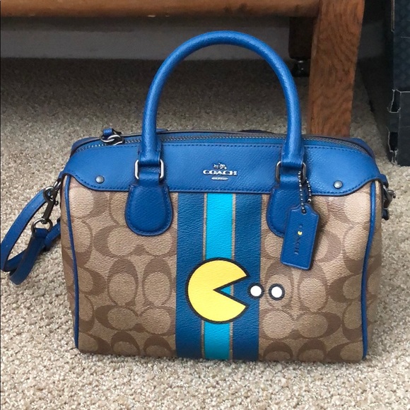 coach pac man purse